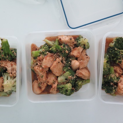 Chinese-Styled Chicken and Broccoli Meal Prep